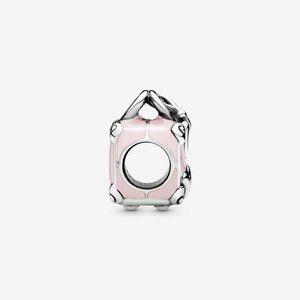 Pandora Jewelry - Pandora Pink Travel Bag Charm Pandora Jewelry - Pandora Pink Travel Bag Charm